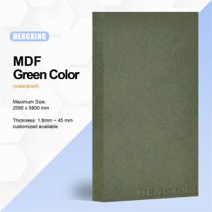 High Quality Water Resistance Moistureproof Green MDF