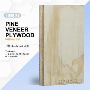 Hot Selling Furniture Waterproof Original Pine Veneer Plywood