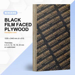 Manufacturer Hot Sell Construction Black Film Faced Plywood